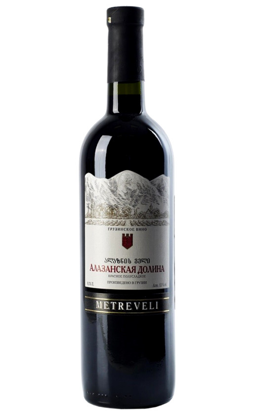 Metreveli Alazany valley Red semi-sweet 2020