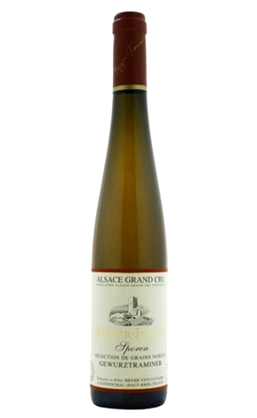 Meyer-Fonne Gewurztraminer Sporen Selection de Grains Nobles Alsace 2011
