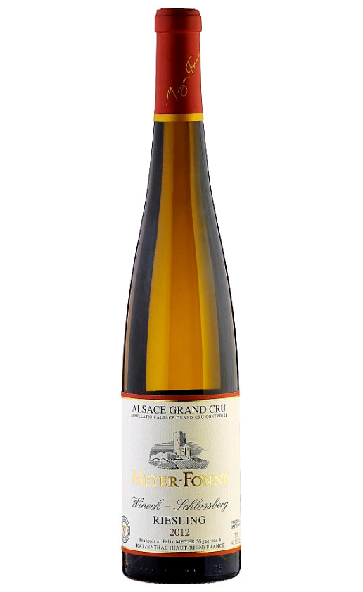 Meyer-Fonne Riesling Wineck-Schlossberg Grand Cru 2012