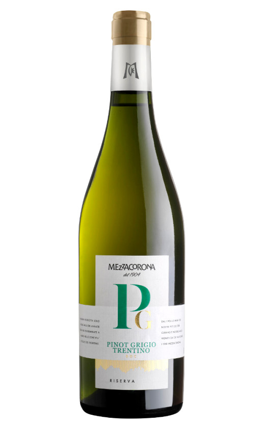 Mezzacorona Pinot Grigio Riserva Trentino 2016