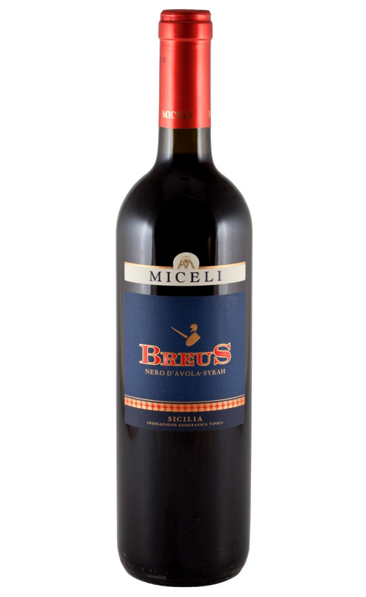 Miceli Breus Nero d'Avola-Syrah Sicilia 2008