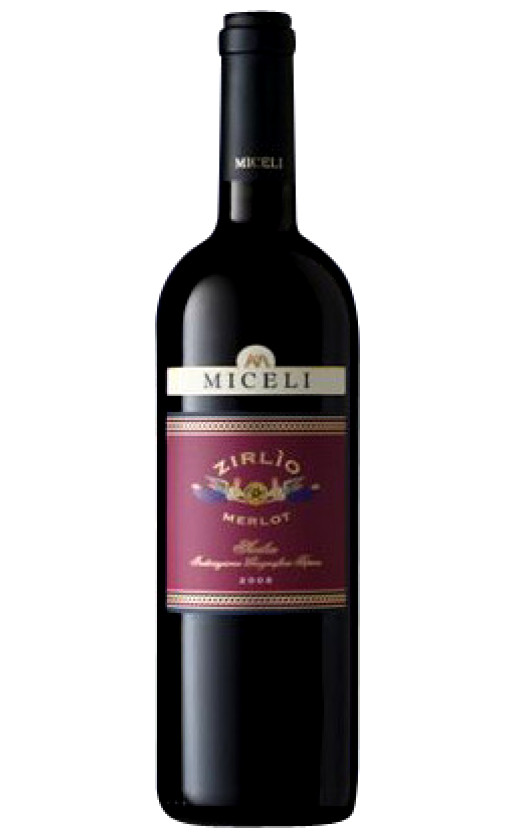 Miceli Zirlio Merlot Sicilia 2008
