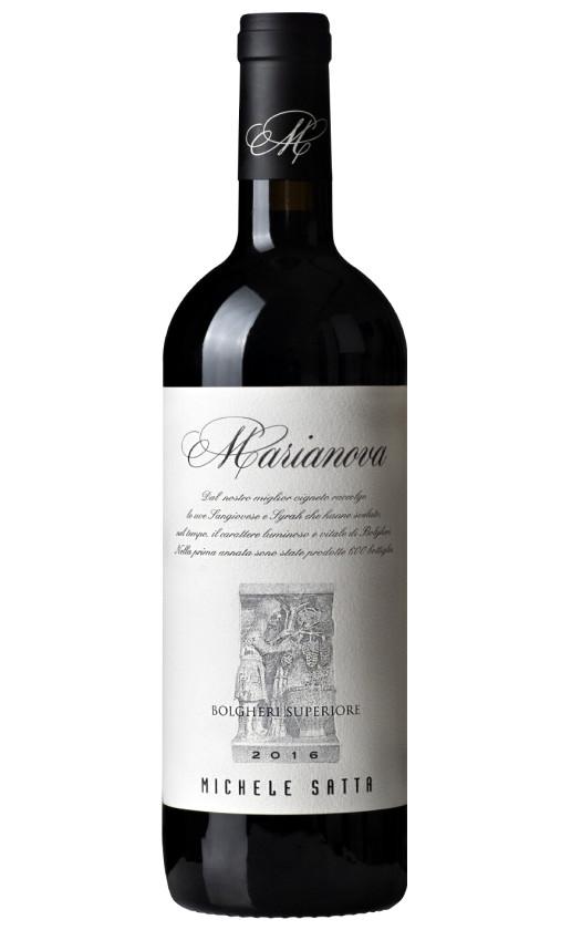 Michele Satta Marianova Bolgheri Superiore 2016