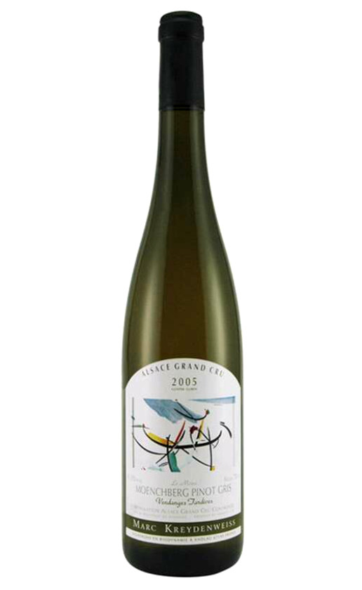 Moenchberg Pinot Gris Vendanges Tardives Alsace Grand Cru 2005