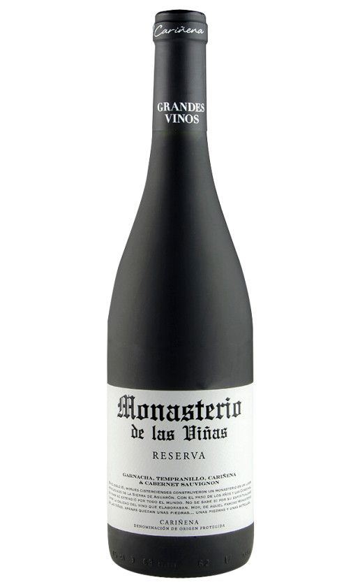 Monasterio de las Vinas Reserva Carinena
