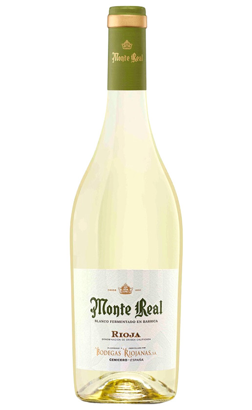 Monte Real Blanco Fermentado en Barrica Rioja 2020