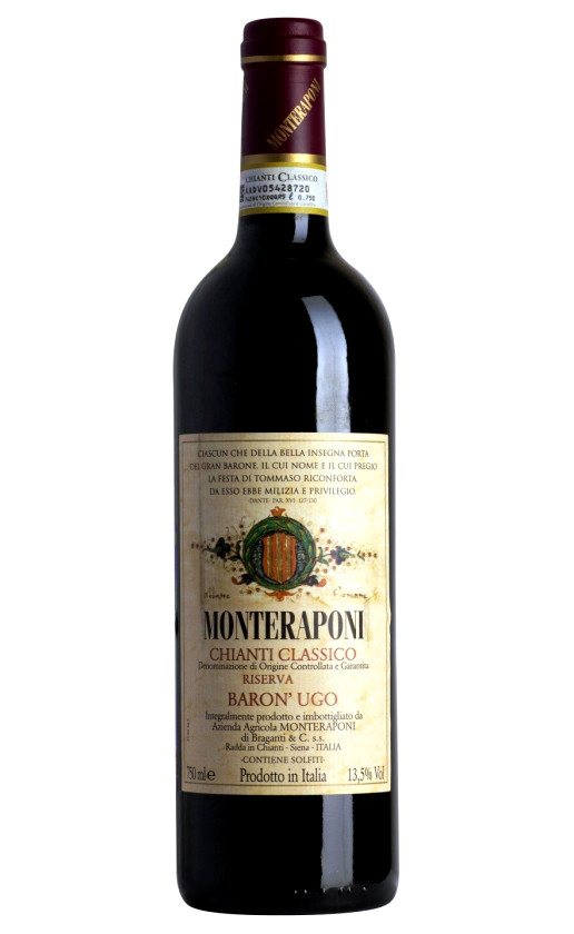 Monteraponi Baron Ugo Riserva Chianti Classico 2010
