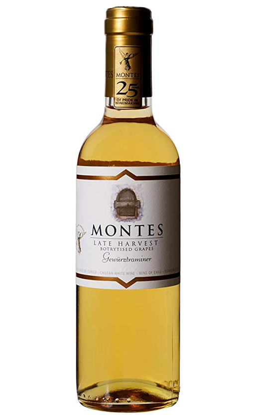 Montes Late Harvest Gewurztraminer Curico Valley 2015