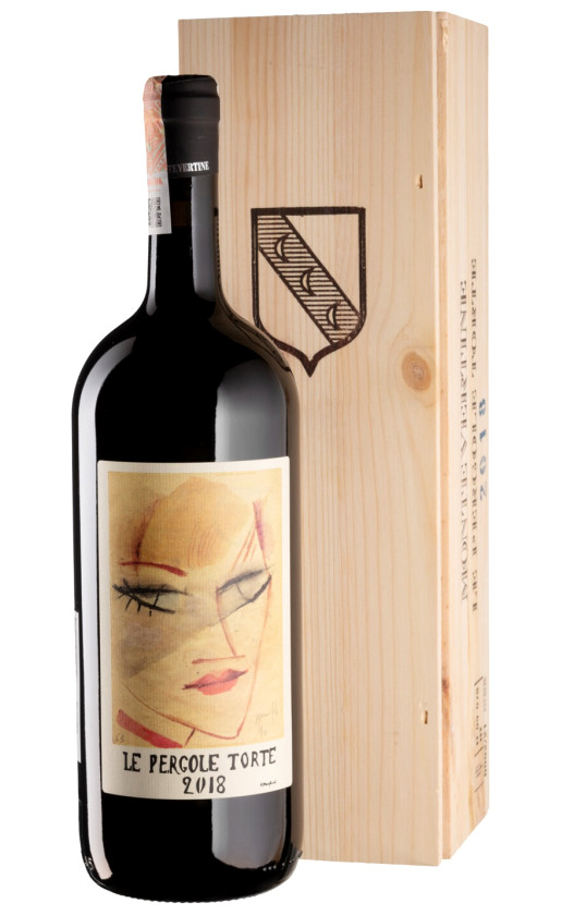 Montevertine Le Pergole Torte Toscana 2018 wooden box