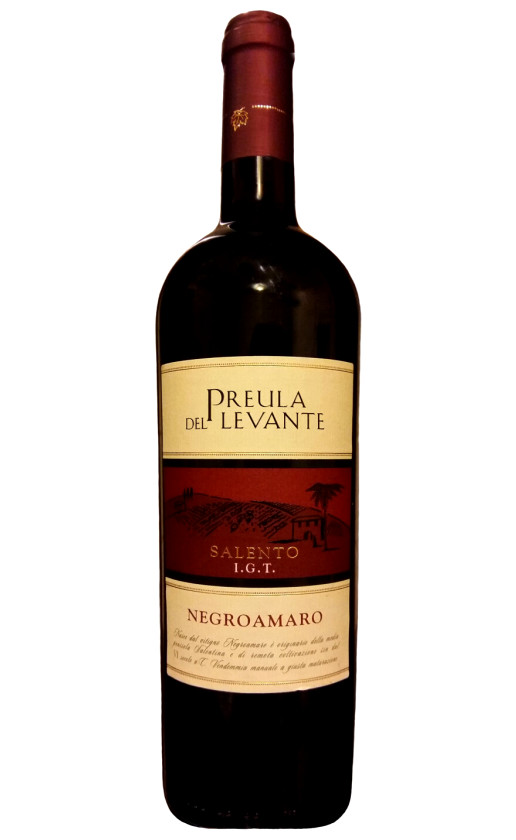 Mottura Preula del Levante Negroamaro Salento 2019