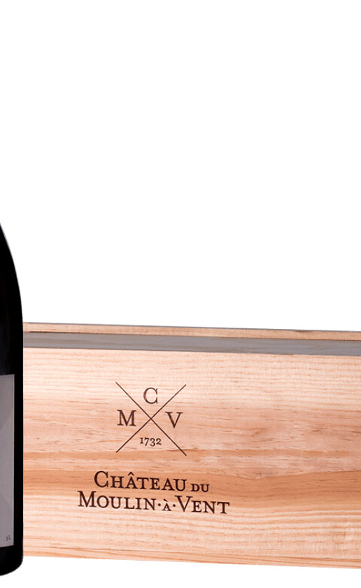 Moulin-a-Vent 2015 wooden box