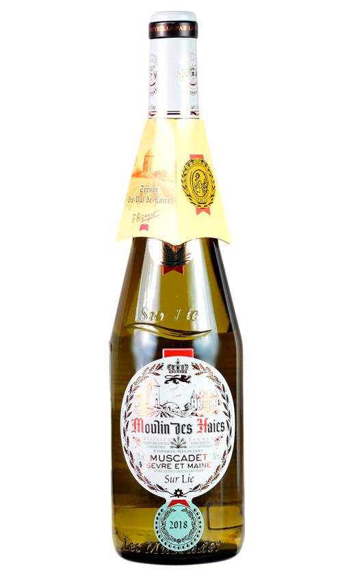 Moulin des Haies Muscadet Sevre et Maine Sur Lie 2018