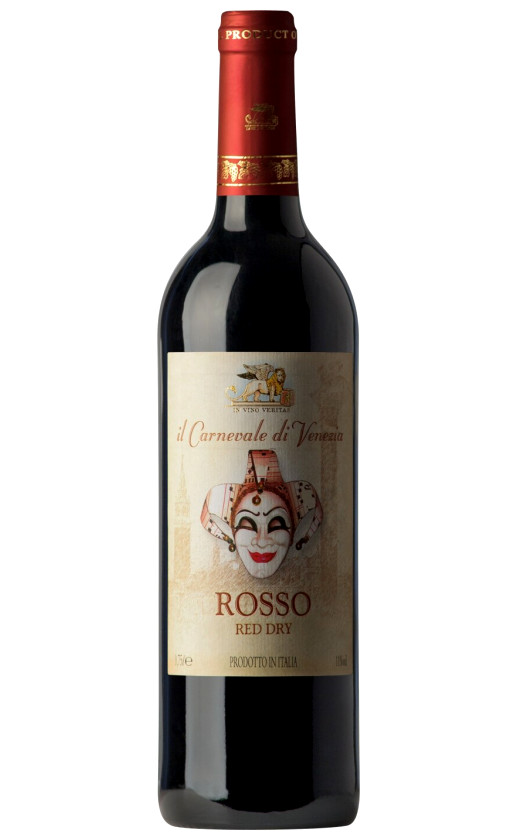Natale Verga Carnevale di Venezia Red Dry