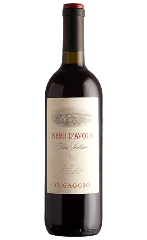 Natale Verga Il Gaggio Nero d'Avola Terre Siciliane 2018