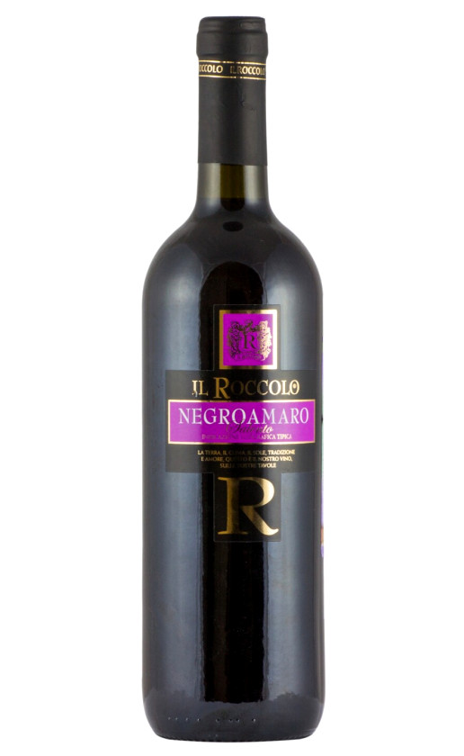 Natale Verga Il Roccolo Negroamaro Salento 2016