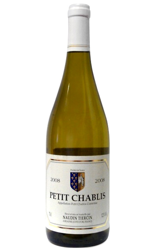 Naudin Tiercin Petit Chablis 2008