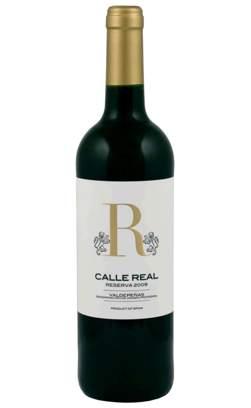 Navarro Lopez Calle Real Reserva Valdepenas 2009