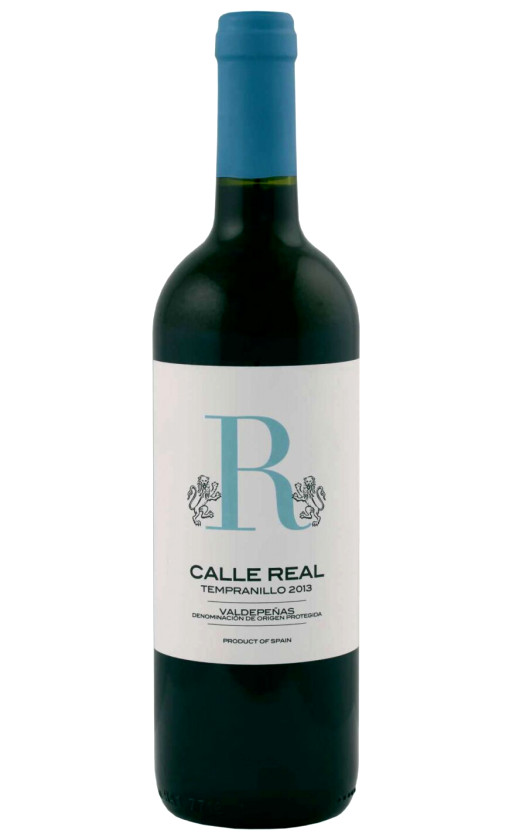 Navarro Lopez Calle Real Tempranillo Valdepenas 2013
