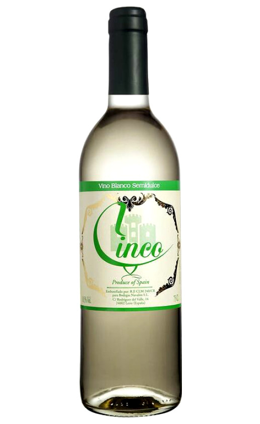 Navarro Lopez Cinco Blanco Semidulce