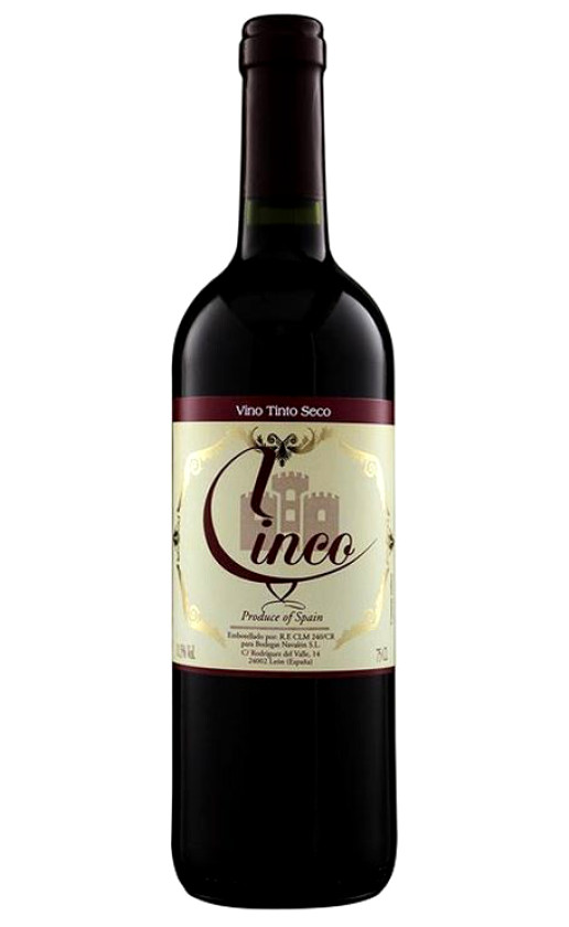 Navarro Lopez Cinco Tinto Seco