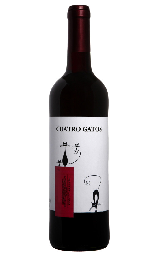 Navarro Lopez Cuatro Gatos Tinto Seco
