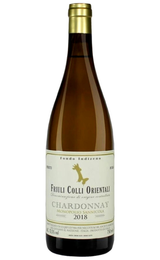 Nec-Otium Monopolio SanNicola Chardonnay Friuli Colli Orientali 2018