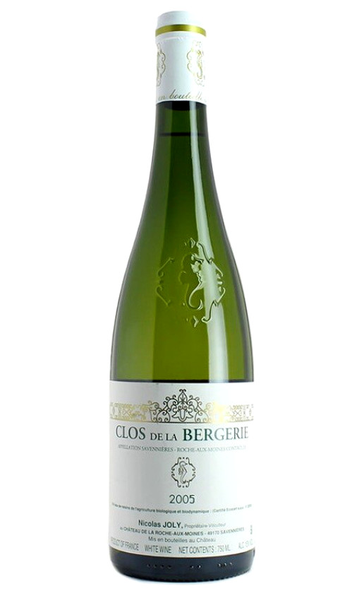 Nicolas Joly Clos de la Bergerie Savennieres - Roch aux Moines 2005