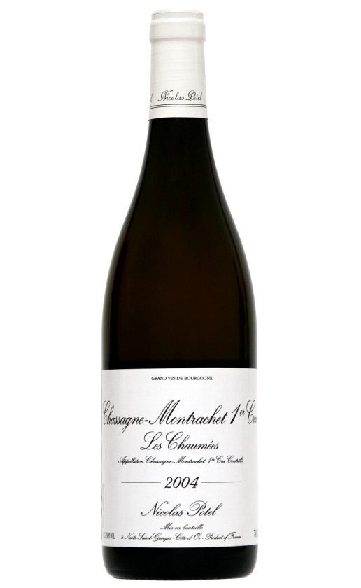 Nicolas Potel Chassagne-Montrachet Premier Cru Les Chaumees 2004