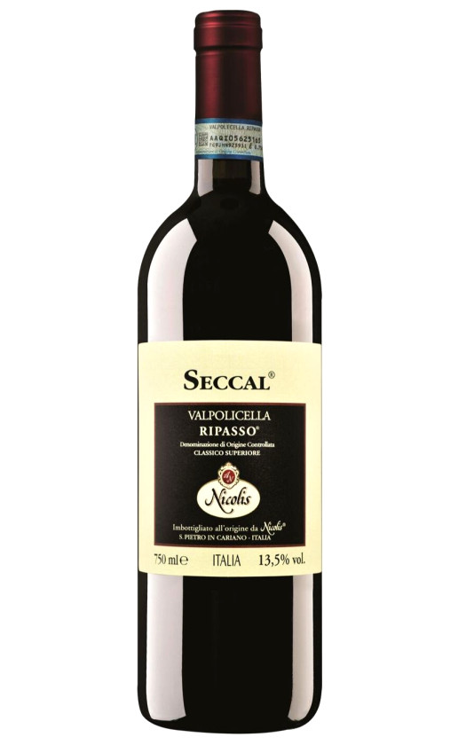 Nicolis Seccal Ripasso Valpolicella Classico Superiore 2015