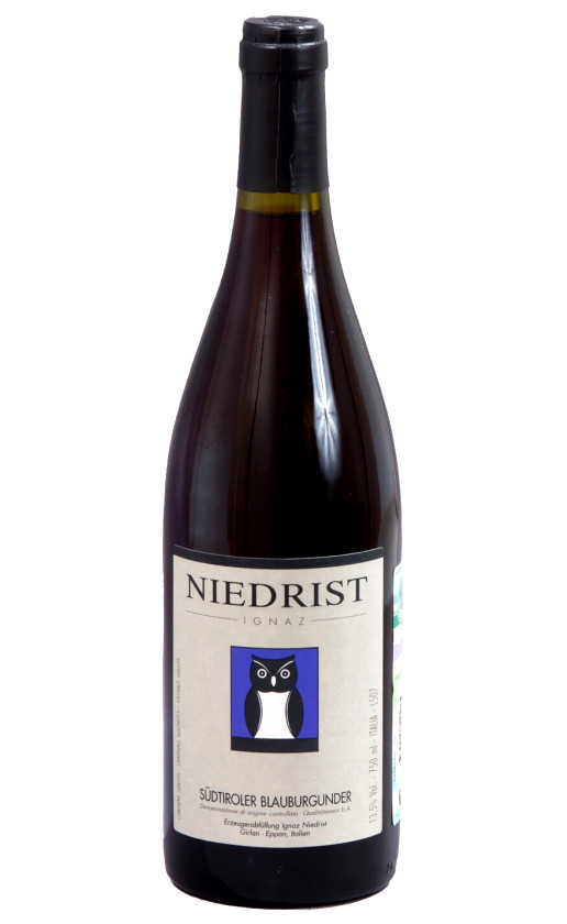 Niedrist Blauburgunder Sudtirol 2014