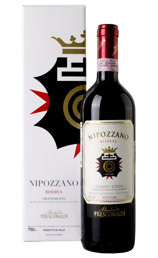 Nipozzano Chianti Rufina Riserva 2017 gift box