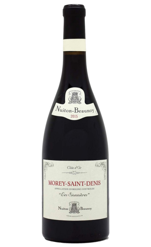 Nuiton-Beaunoy Morey-Saint-Denis Les Sionnieres 2015
