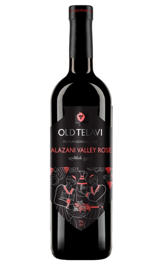 Old Telavi Alazani Valley Rose Semi-Sweet