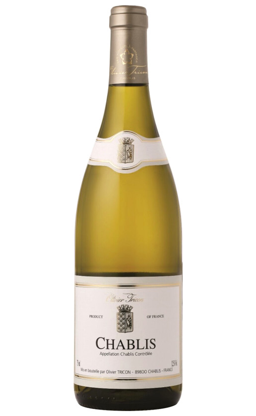 Olivier Tricon Chablis 2019