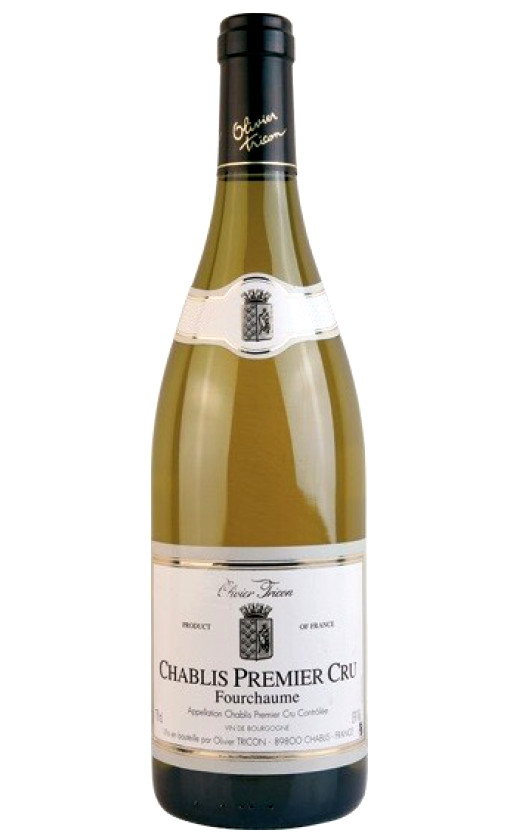 Olivier Tricon Chablis Premier Cru Fourchaume 2013