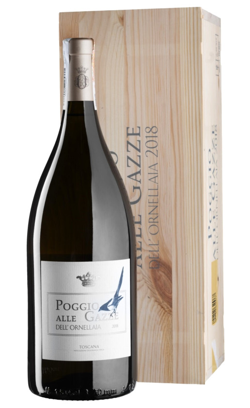 Ornellaia Poggio alle Gazze dell'Ornellaia Toscana 2018 wooden box