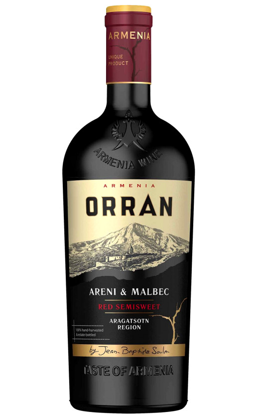 Orran Areni Malbec Semisweet
