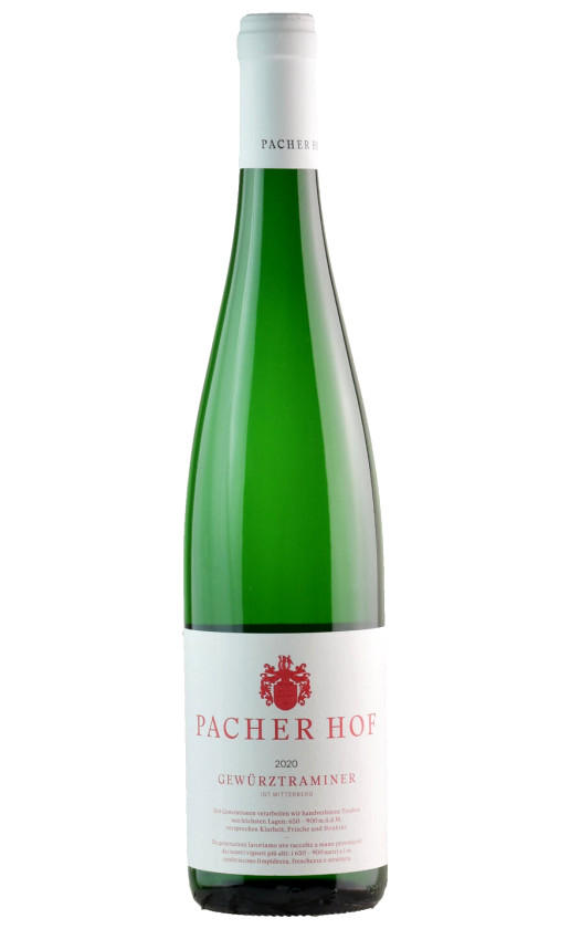 Pacher Hof Gewurztraminer Mitterberg 2020