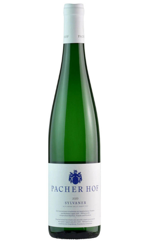 Pacher Hof Sylvaner Alto Adige Valle Isarco 2020