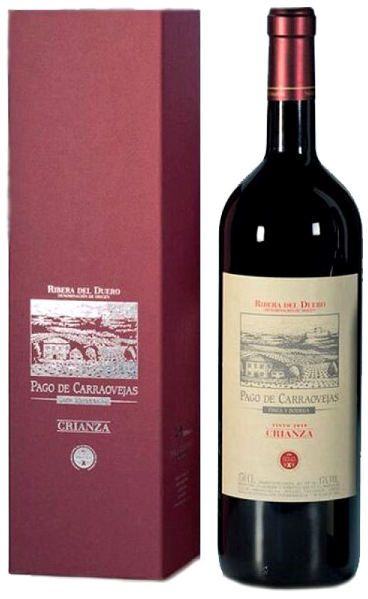 Pago de Carraovejas Crianza Ribera del Duero 2009 gift box