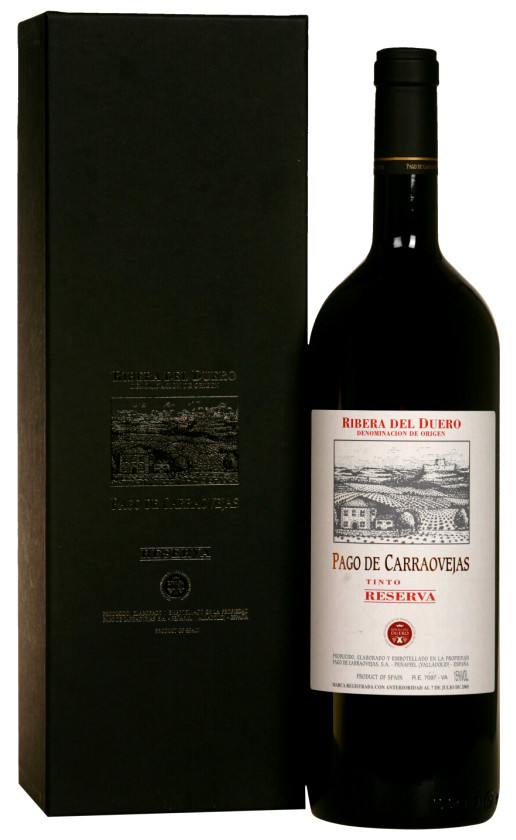Pago de Carraovejas Reserva Ribera del Duero 2014 gift box