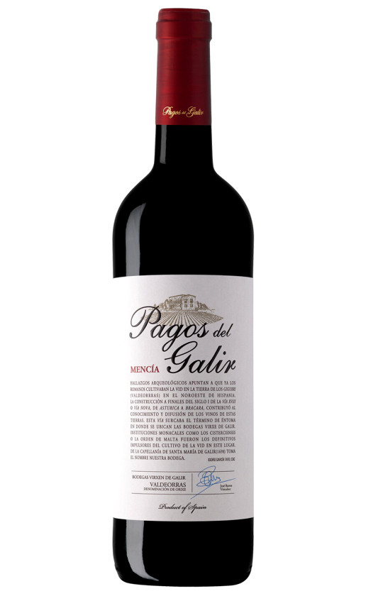 Pagos del Galir Mencia Valdeorras 2018