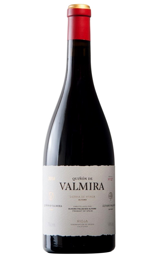 Palacios Remondo Quinon de Valmira Rioja a 2015