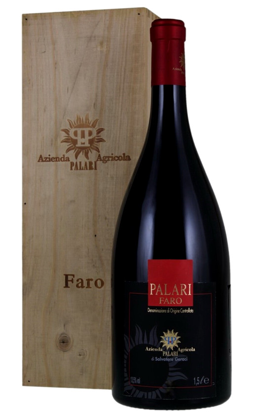 Palari Palari Faro 2014 wooden box