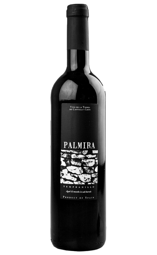 Palmira Tempranillo aged 12 months in oak barrels