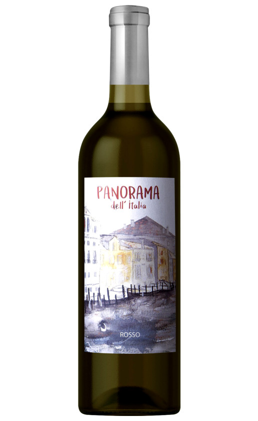 Panorama dell'Italia Rosso