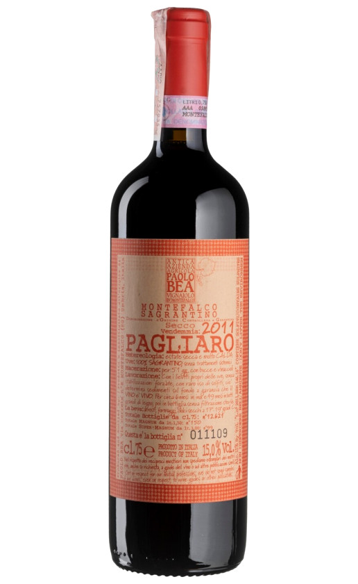 Paolo Bea Pagliaro Sagrantino di Montefalco 2011