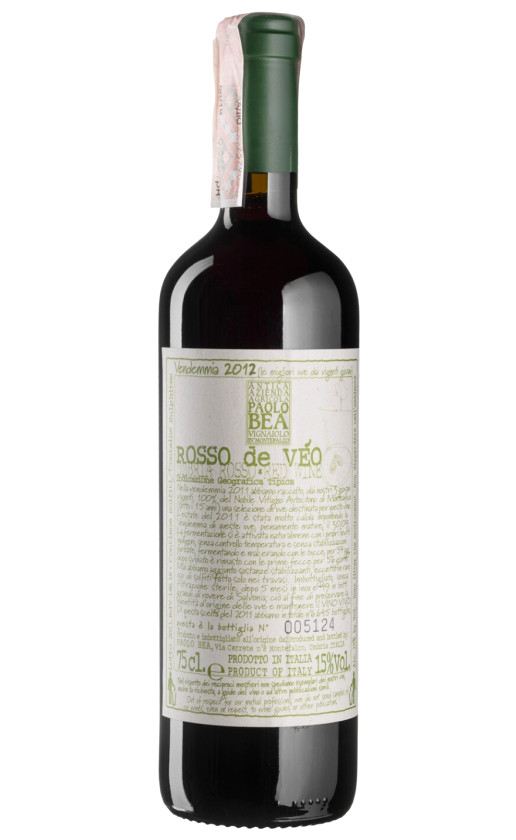 Paolo Bea Rosso de Veo Umbria 2012