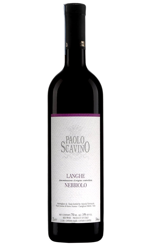 Paolo Scavino Langhe Nebbiolo 2014