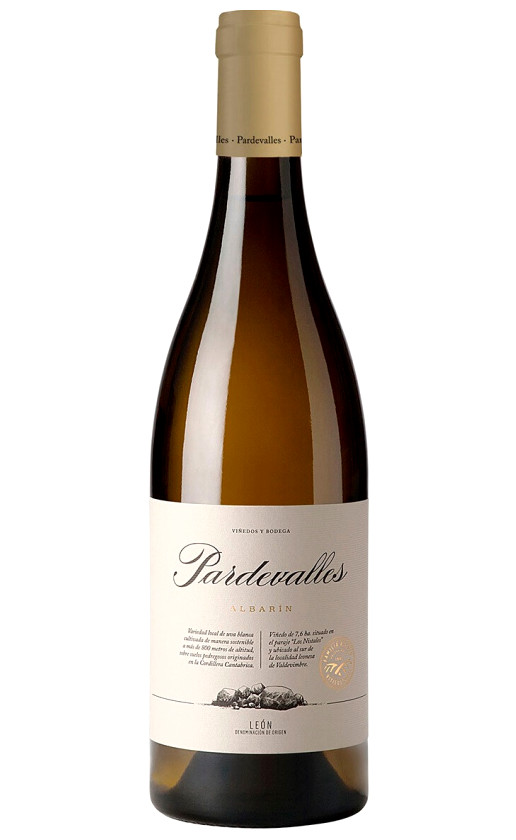Pardevalles Albarin Blanco Tierra de Leon 2018